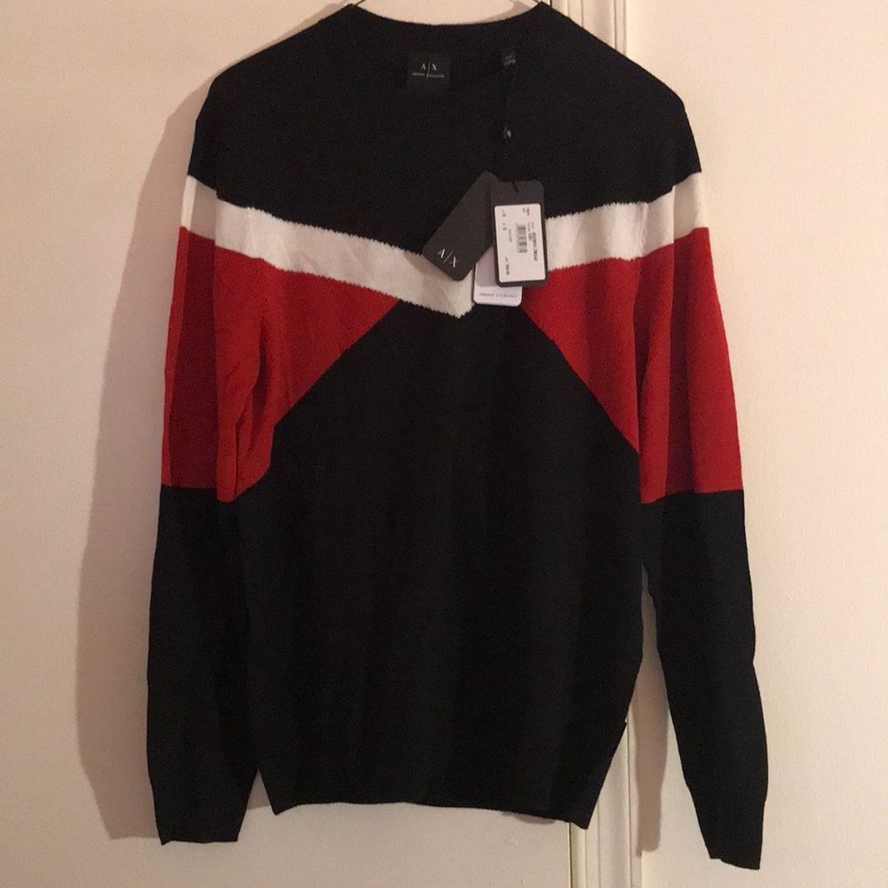 NWT! Armani Exchange Professional Decorative Sweater